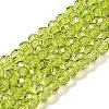 Transparent Baking Paint Glass Beads X1-DGLA-A034-T8mm-D05-1