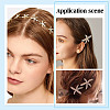   8 Style Starfish Alligator Hair Clips & Stud Earrings & Headband Set AJEW-PH0011-44-6