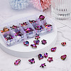 Glass Rhinestone Pendants YS-TAC0007-01B-3
