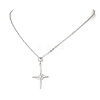 Star Alloy Rhinestone Earring & Necklaces Sets for Women SJEW-JS01359-3
