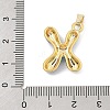 Alloy Enamel Pendants ENAM-S023-01G-X-4