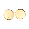 304 Stainless Steel Stud Earring Findings X-STAS-Q223-08C-1