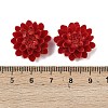 Dyed Synthetic Coral Carved Beads CORA-Z001-01B-3