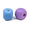 Opaque Acrylic European Beads OACR-G055-02F-2