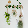 2Pcs 2 Styles Glass & Alloy Hanging Suncatchers AJEW-HS0001-35-6