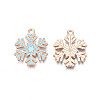 Christmas Style Alloy Enamel Pendants X-ENAM-Q442-68A-3