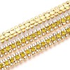Iron Rhinestone Cup Chains CH-T006-04G-04-1