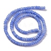 Synthetic Blue Lace Agate  Beads Strands G-K343-C40-01-3