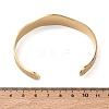 Abstract Pattern 304 Stainless Steel Cuff Bangles for Women BJEW-D466-04G-3