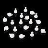 20Pcs 2 Styles Porcelain Miniature Ornaments DJEW-TA0001-53-4