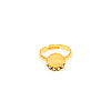 Brass Adjustable Rings Components KK-WH0077-09A-G-1