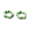 Flower Hollow Glazed Porcelain Bead Frame PORC-A034-09K-2