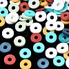 Handmade Polymer Clay Beads CLAY-T019-02B-07-1