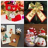 100Pcs Christmas Theme Opaque Resin Cabochons CRES-YW0002-56-6