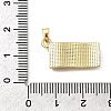 Brass Pendants KK-P336-37G-3