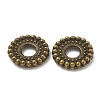 Tibetan Style Alloy Spacer Beads TIBE-P003-43AB-1