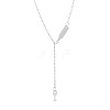 Alloy Lariat Necklaces WG02D6B-09-1