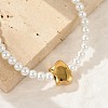 Plastic Imitation Pearl Beads Bracelets for Women BJEW-M056-12G-2