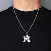 201 Stainless Steel Necklaces NJEW-Q336-01H-P-3