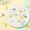 30Pcs 3 Colors Brass DIY Leverback Earring Settings KK-FS0002-10-5