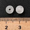 Frosted Transparent Acrylic Beads X1-OACR-F013-12L-4