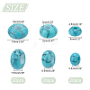   60Pcs 3 Style Synthetic Turquoise Beads TURQ-PH0001-03-5