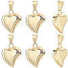 8Pcs Rack Plating Brass Pendants KK-BBC0015-09-1