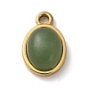 Natural Green Aventurine Pendants STAS-R009-04G-01-1