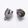 304 Stainless Steel Cord Ends X-STAS-P161-07-8mm-1
