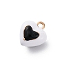 Alloy Enamel Charms ENAM-E362-09E-2