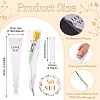 50Pcs OPP Flower Bouquet Wrapping Craft Paper DIY-TA0010-93A-3