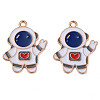 Alloy Enamel Pendants PALLOY-N160-89-2