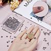 300Pcs 3 Size Glass Seed Beads SEED-CN0001-09-3