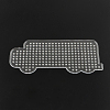 Lorry/Truck ABC Plastic Pegboards used for 5x5mm DIY Fuse Beads DIY-Q009-48-2