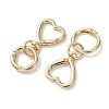 3Pcs Alloy Spring Gate Rings KEYC-JKC01477-3