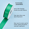 100% Polyester Double-Face Satin Ribbons for Gift Packing SRIB-L024-3.8cm-552-2