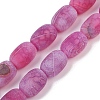 Natural Weathered Agate Beads Strands G-NH0047-B05-02-2