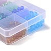 (Defective Closeout Sale: Box Damage) Transparent Glass Beads FPDL-XCP0001-01-B-4