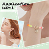 Rubberized Style Imitated Silicone Acrylic Beads MACR-PA0001-06A-03-4