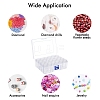 24pcs Column PP Plastic Stroage Bottles CON-WH0080-29-5