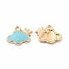 Alloy Enamel Charms FIND-A025-18G-01-2