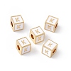 Rack Plating Brass Enamel Beads KK-B060-04G-04K-3