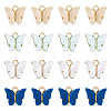 20Pcs 4 Colors Acrylic Charms MACR-TA0002-55A-1