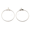 Iron Ring Hoop Earring Pendant IFIN-E025-02P-1