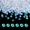 3Sets UV Plating Opaque Acrylic Beads FIND-GA0006-56-6
