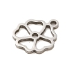 Non-Tarnish 304 Stainless Steel Charms STAS-S123-01P-08-2