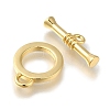 Brass Toggle Clasps KK-H480-03G-2