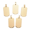 304 Stainless Steel Big Pendants LS-STAS-I140-19F-G-3