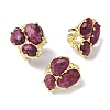 Natural Quartz Cuff Rings RJEW-M076-06G-02-2