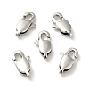 304 Stainless Steel Lobster Claw Clasps X-STAS-K13-3